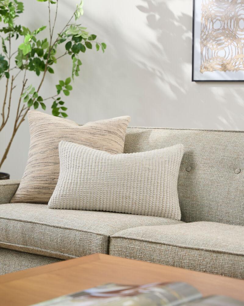 Livabliss Chunky Grid CUG-003 13"L x 20"W Pillow Cover