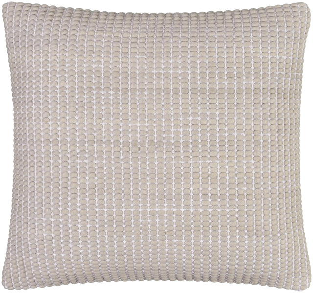 Surya Chunky Grid CUG-003 18"H x 18"W Pillow Cover