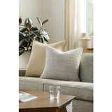 Surya Chunky Grid CUG-003 18"H x 18"W Pillow Cover