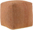 Surya Chunky Grid CUPF-003 18"H x 18"W x 18"D Pouf