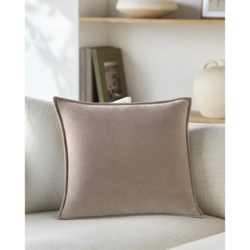 Surya Cotton Velvet CV-102 22"H x 22"W Pillow Cover