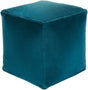 Surya Cotton Velvet CVPF-021 16"H x 16"W x 16"D Pouf