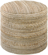 Surya Denpasar DPPF-001 18"H x 18"W x 18"D Pouf