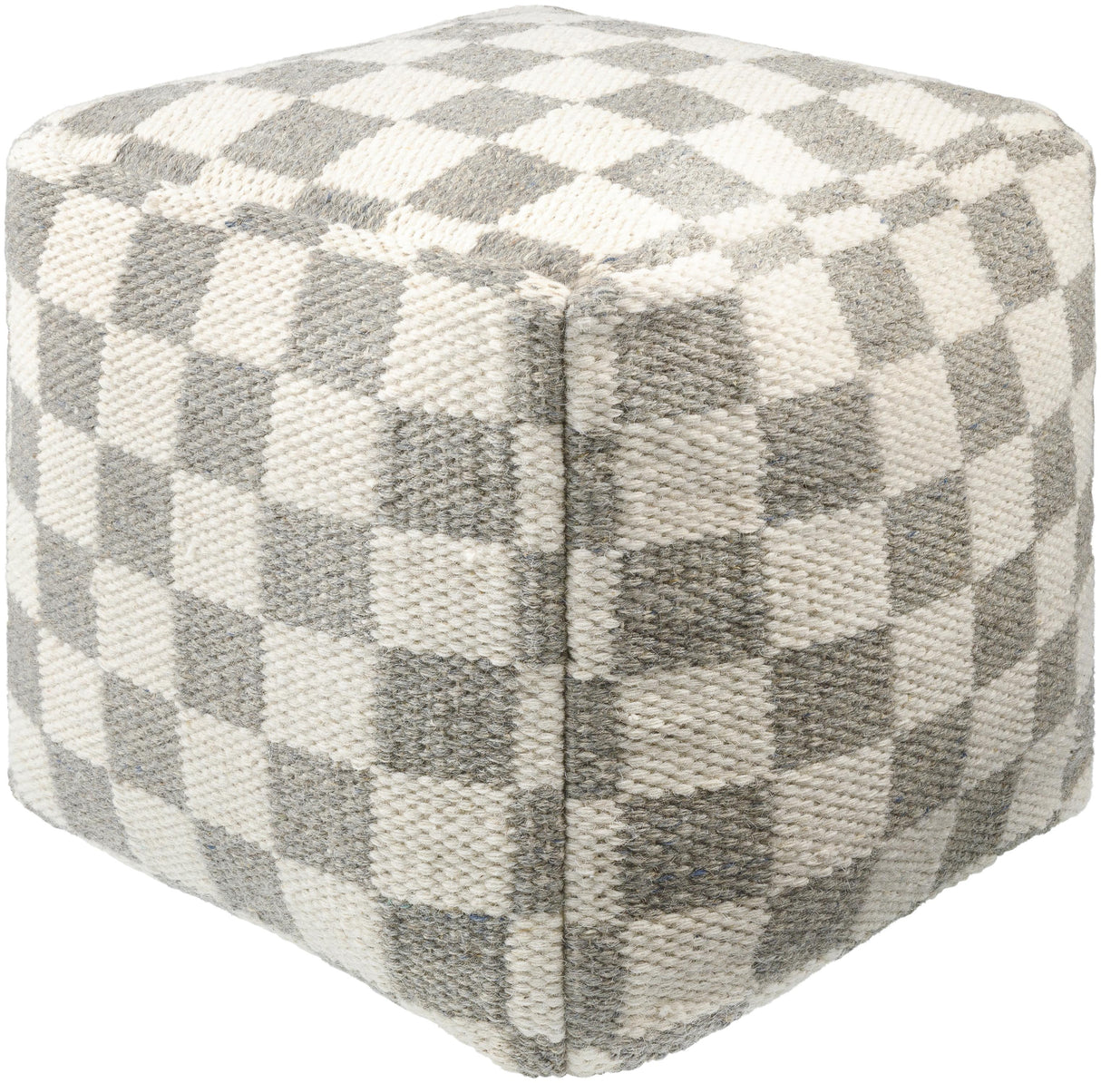 Surya Preethi EEPF-001 18"H x 18"W x 18"D Pouf