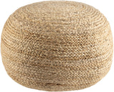 Surya Sphere EEPH-001 14"H x 20"W x 20"D Pouf