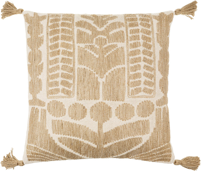 Surya Farley FEY-001 22"H x 22"W Pillow Cover