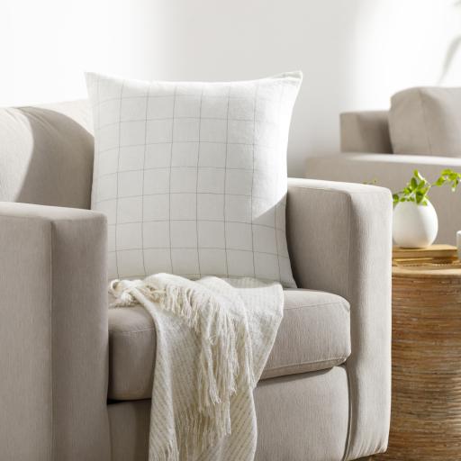 Surya Farida FRI-001 18"H x 18"W Pillow Cover