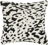 Surya Jungle Cat JGC-001 20"H x 20"W Pillow Cover