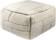 Surya Jakob JOPF-001 14"H x 24"W x 24"D Pouf