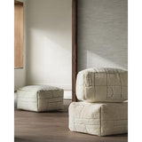 Surya Jakob JOPF-002 14"H x 24"W x 24"D Pouf