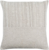 Surya Loomed Luxe LOX-001 20"H x 20"W Pillow Cover