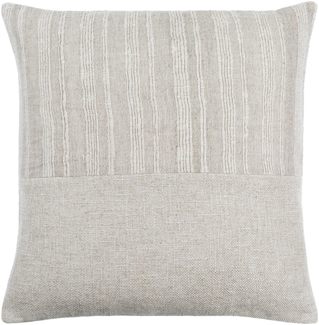 Surya Loomed Luxe LOX-001 20"H x 20"W Pillow Cover