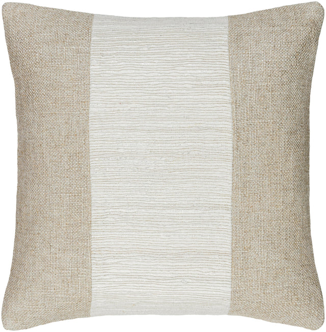 Surya Loomed Luxe LOX-002 22"H x 22"W Pillow Kit