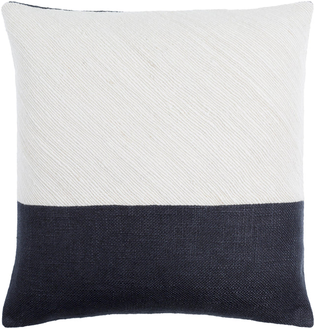 Surya Loomed Luxe LOX-003 18"H x 18"W Pillow Kit