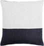 Surya Loomed Luxe LOX-003 18"H x 18"W Pillow Kit