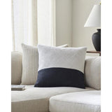 Surya Loomed Luxe LOX-003 18"H x 18"W Pillow Kit