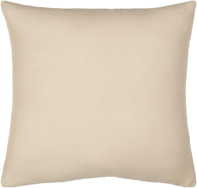Surya Linen Solid LSL-004 18"H x 18"W Pillow Cover