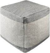 Surya Latvia LVPF-001 18"H x 18"W x 18"D Pouf