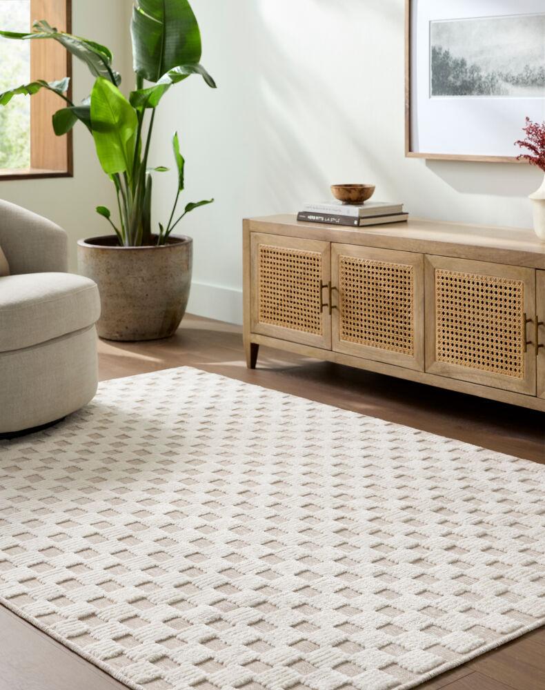 Livabliss Lyna LYA-2345 3'3" x 5' Machine Woven Rug