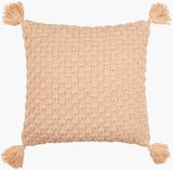 Surya Makrome MKO-008 18"L x 18"W Pillow Cover