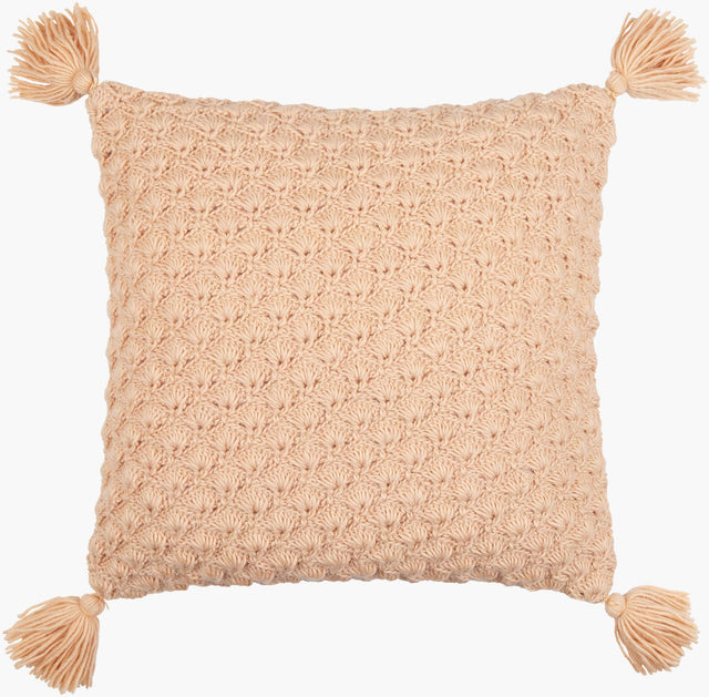 Surya Makrome MKO-008 18"L x 18"W Pillow Cover