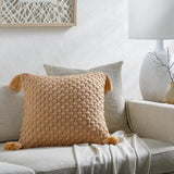 Surya Makrome MKO-008 20"H x 20"W Pillow Cover