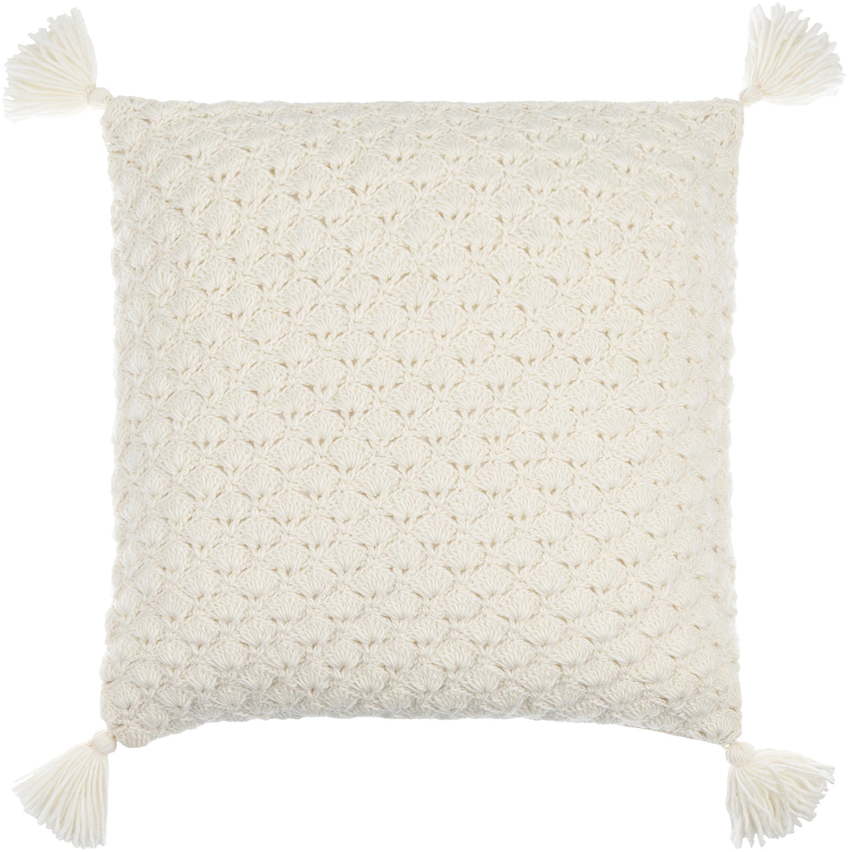 Surya Makrome MKO-009 22"H x 22"W Pillow Kit