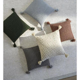 Surya Makrome MKO-009 22"H x 22"W Pillow Kit