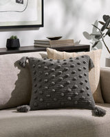 Surya Makrome MKO-012 18"L x 18"W Pillow Cover