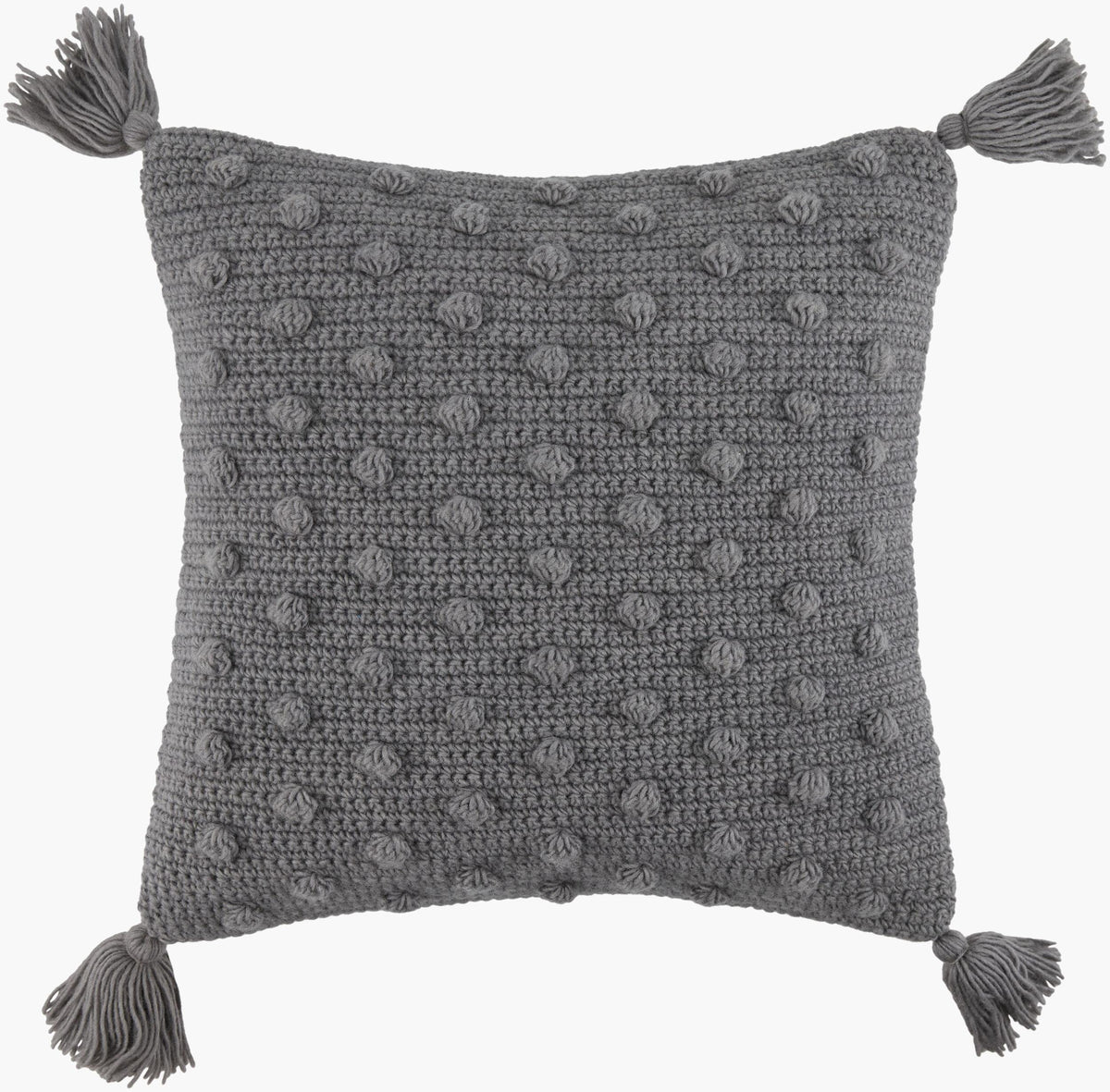 Surya Makrome MKO-012 18"L x 18"W Pillow Cover