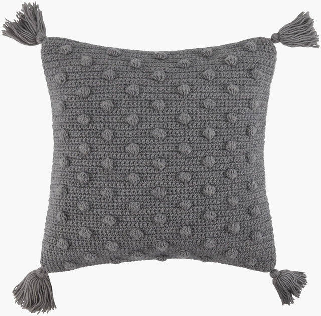 Surya Makrome MKO-012 18"L x 18"W Pillow Cover