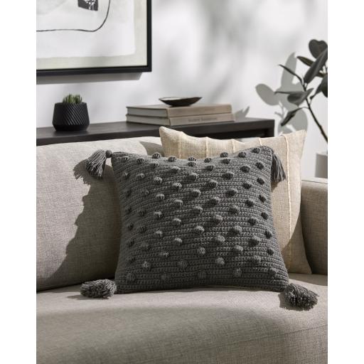 Surya Makrome MKO-012 20"H x 20"W Pillow Cover