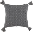 Surya Makrome MKO-012 22"H x 22"W Pillow Cover