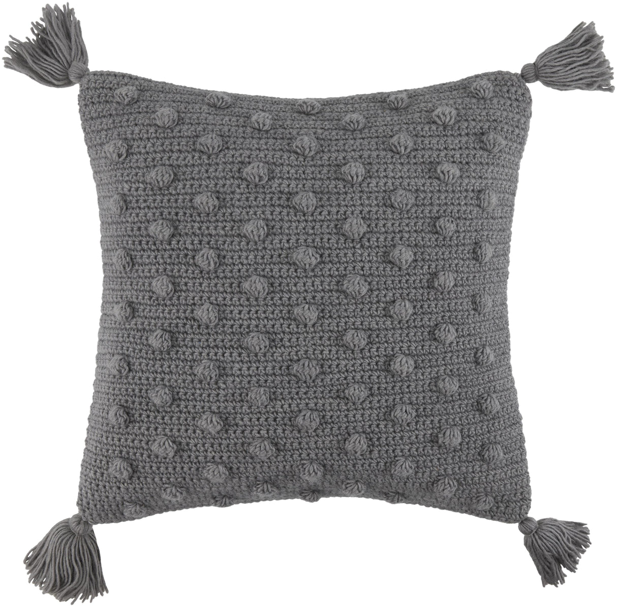 Surya Makrome MKO-012 22"H x 22"W Pillow Cover
