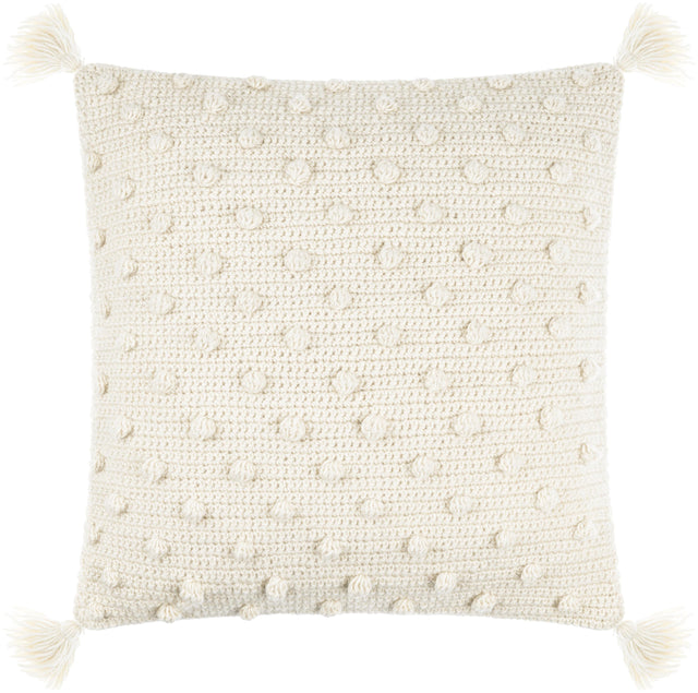 Surya Makrome MKO-014 22"H x 22"W Pillow Cover