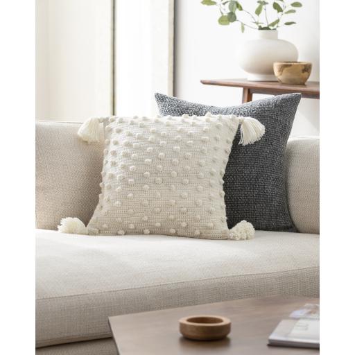 Surya Makrome MKO-014 22"H x 22"W Pillow Cover