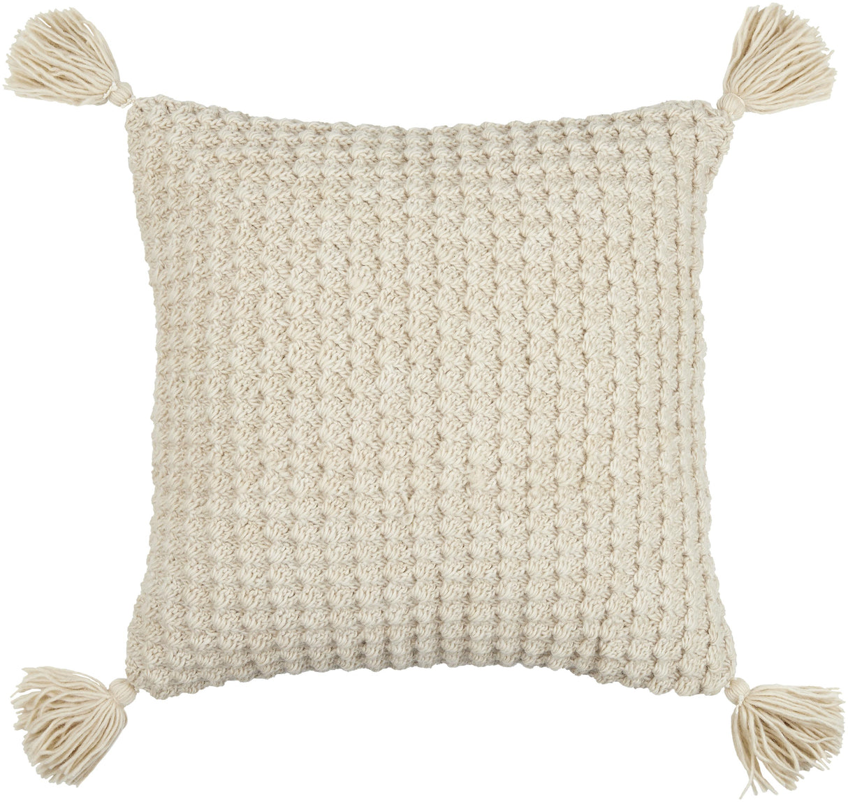 Surya Makrome MKO-015 20"H x 20"W Pillow Cover