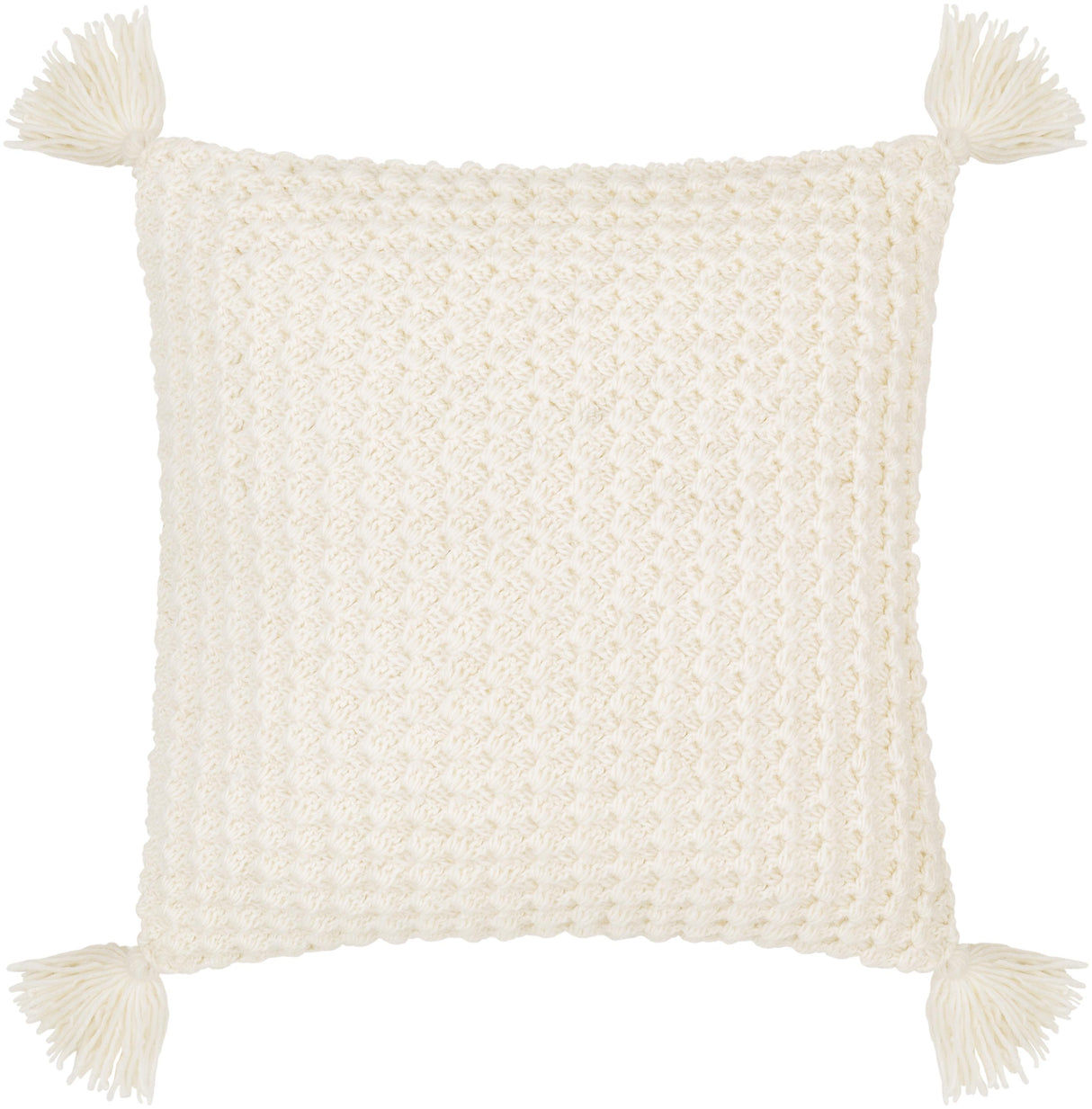 Surya Makrome MKO-018 20"H x 20"W Pillow Cover
