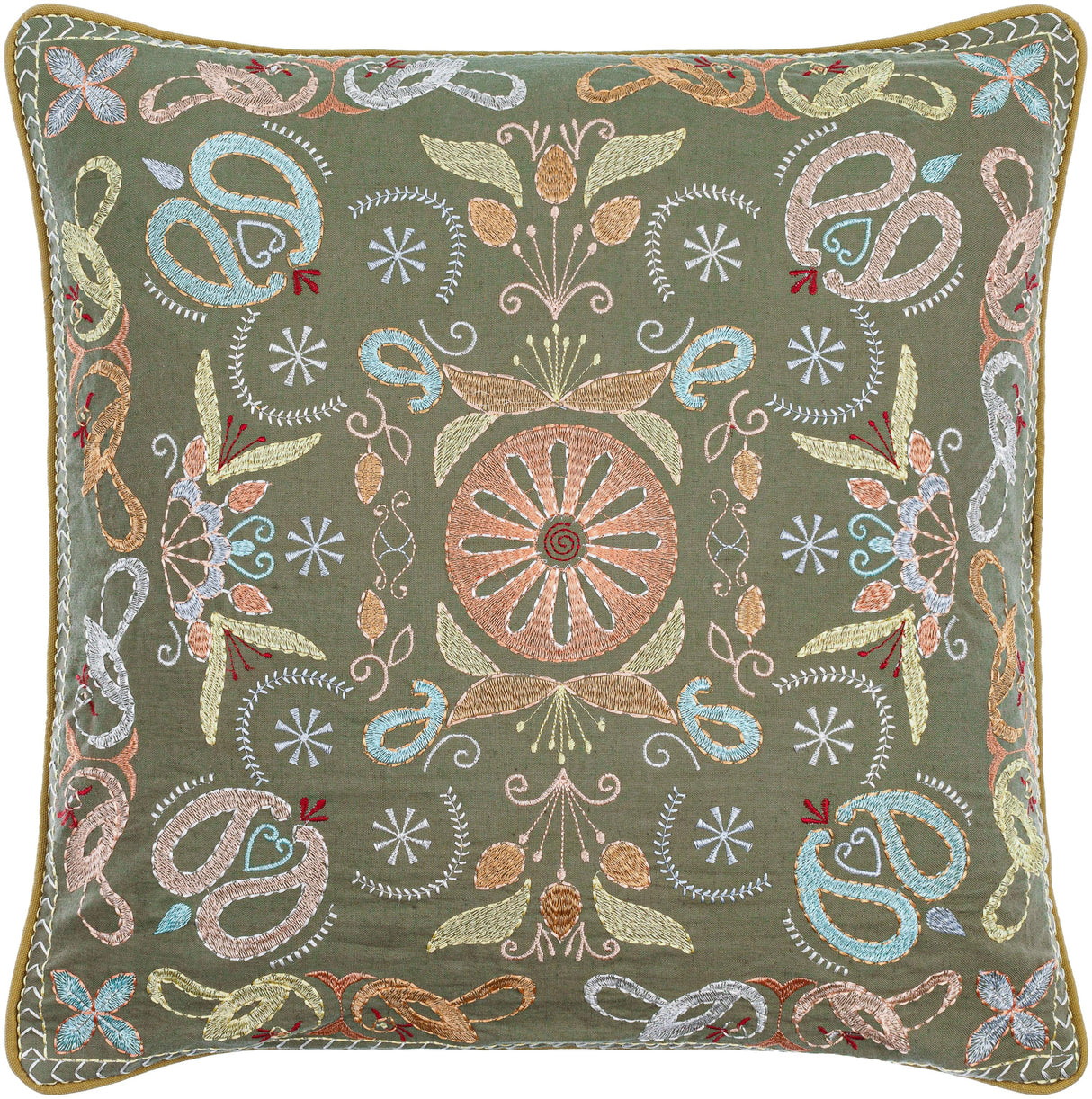 Surya Millie Kay MLK-001 22"H x 22"W Pillow Cover