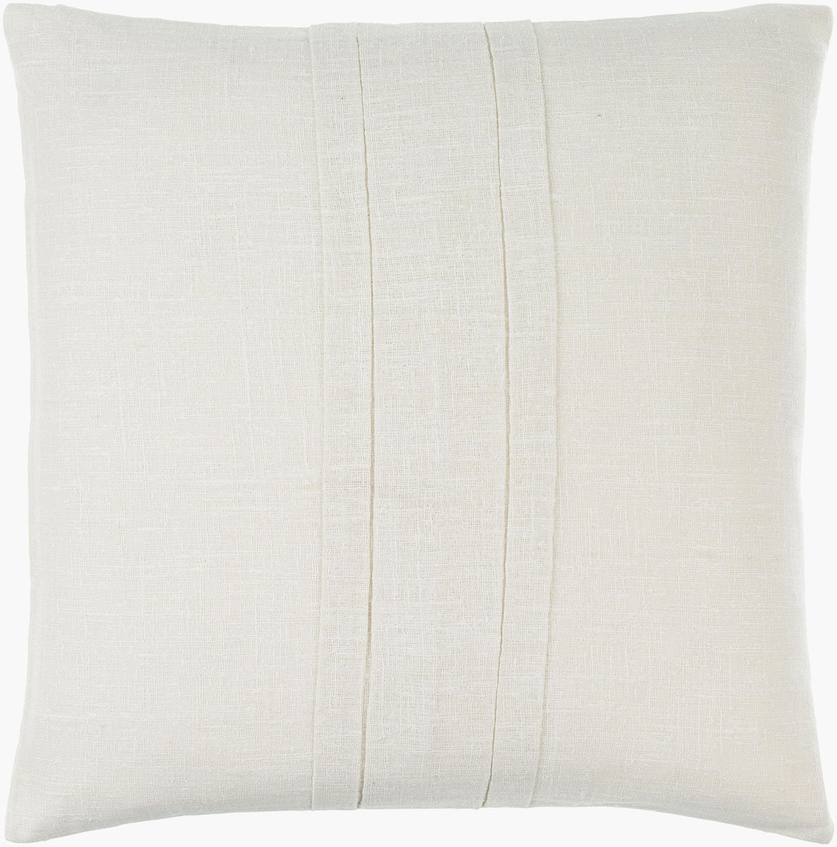 Surya Pleated Cotton PAC-001 18"H x 18"W Pillow Kit