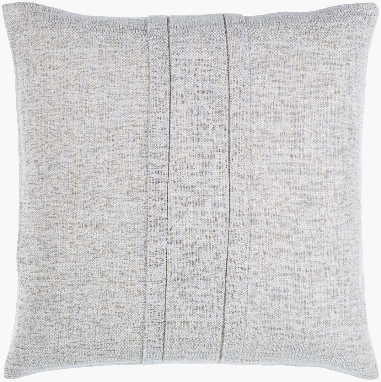Livabliss Pleated Cotton PAC-002 18"L x 18"W Pillow