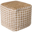 Surya Palna PNPF-001 18"H x 18"W x 18"D Pouf
