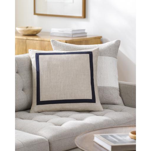 Surya Ritzy RIZ-003 18"H x 18"W Pillow Cover