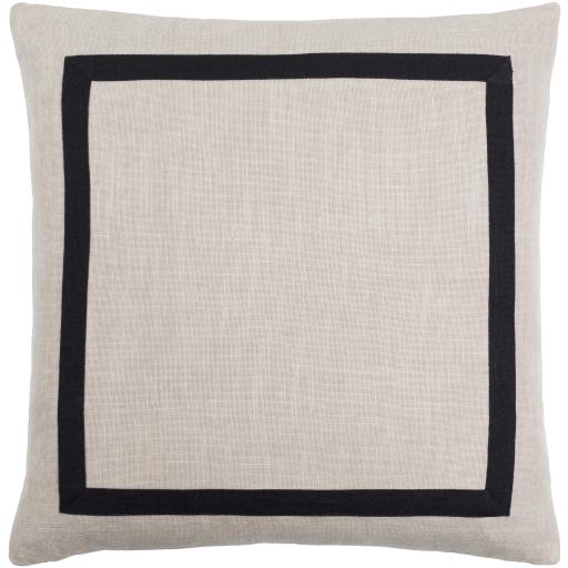 Surya Ritzy RIZ-003 18"H x 18"W Pillow Cover