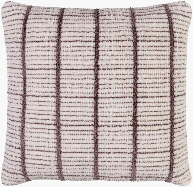 Surya Rowley ROW-002 18"L x 18"W Pillow Cover