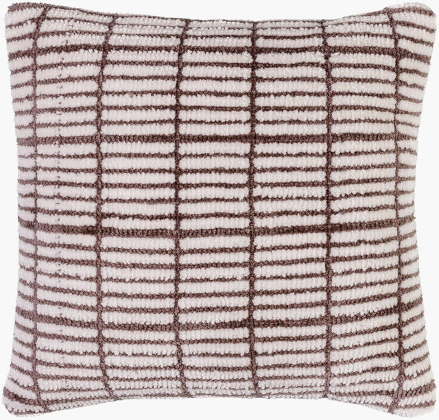 Surya Rowley ROW-003 18"L x 18"W Pillow Cover