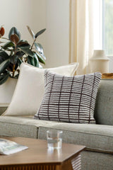 Surya Rowley ROW-003 18"L x 18"W Pillow Cover