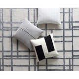 Surya Stitched Linen SCE-002 18"H x 18"W Pillow Kit