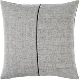Surya Stitched Linen SCE-002 22"H x 22"W Pillow Kit