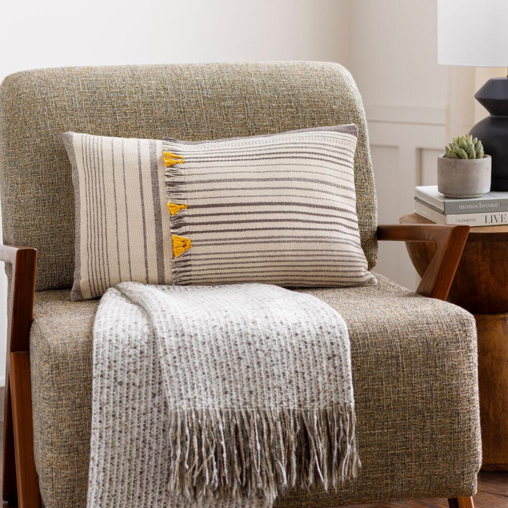 Surya Springville SGV-001 18"L x 18"W Pillow Cover